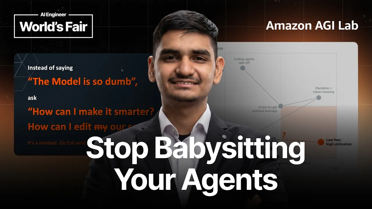 Agents, codebases, and teams — Aditya Khandelwal, Amazon AGI Lab: video thumbnail