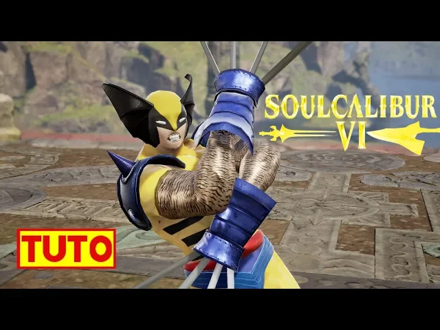 SOULCALIBUR 6 TUTORIAL : HOW TO MAKE WOLVERINE