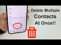 Download Lagu How To Delete Multiple iPhone Contacts At Once!!