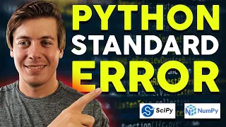 How to Calculate Standard Error in Python with Scipy Numpy