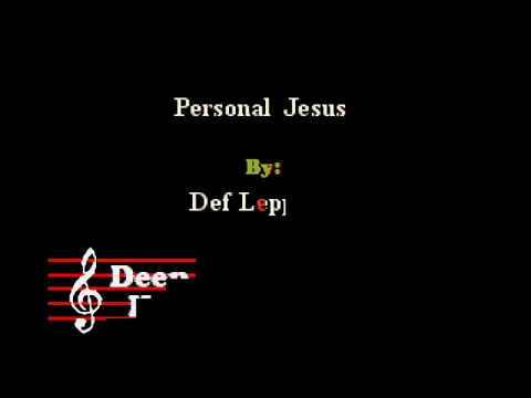 Download MP3 Def Leppard - Personal Jesus (Depeche Mode cover) (Custom Karaoke Cover)