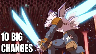 10 biggest changes in the digimon reboot 1999 vs 2020 digimon adventure
