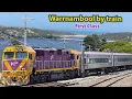 First class on a loco-hauled regional train Melbourne to Warrnambool