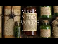 Unlock Your Creativity Unique Printable Art Papers for Mixed Media Collage Projects