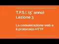 Il Protocollo HTTP