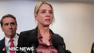 House committee releases transcript of Bondi interview about Epstein files
