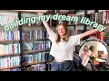 Download Lagu building my DREAM LIBRARY! 🌿📚 hundreds of books, cozy reading nook, home office tour