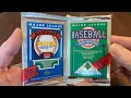 CHASING KEN GRIFFEY JR Opening Packs of 1989 1990 Upper Deck Baseball Cards