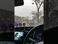 Lagu story wa musim hujan di atas mobil 😍