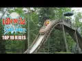 Top 10 Rides at Idlewild