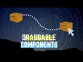 How to make a java swing component draggable with in boundaries