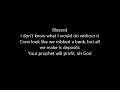 Big Sean -  Blessings  Feat.  Drake & Kanye West (Lyrics)