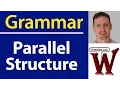 Writing Skills Parallel Structure