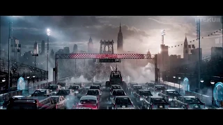 ready player one race scene with epic music