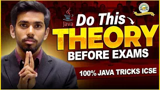 Java Computer Theory in One Shot Complete Java Theory in one Shot Class 10 ICSE Computer 10