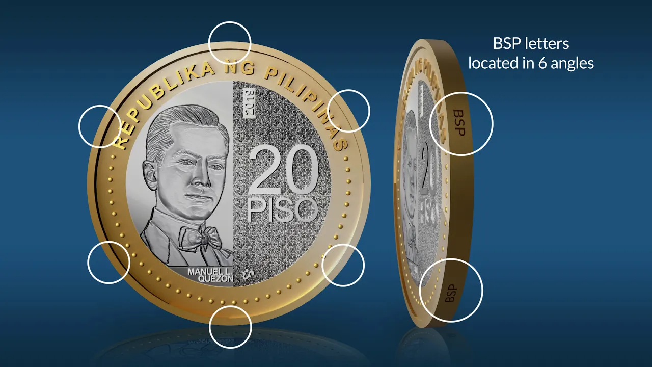 The new 20-piso NGC and enhanced 5-piso coin