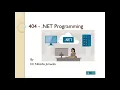 VB NET Lecture 41 Part 1 - Object Oriented Programming Encapsulation Theory Example Hindi