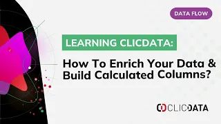 Build new calculated columns directly in your Data Flows with SQL ClicData