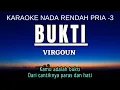 Download Lagu Virgoun - Bukti (Karaoke Lower Key Nada Rendah Pria - Gb)