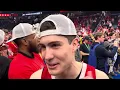 NC State guard Michael O Connell discusses winning the 2024 ACC Championship
