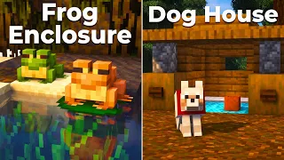 3 Simple Pet Houses in Minecraft