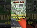 how to identify a shorted capacitor in your circuit