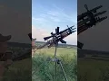 Six AK-74s Strapped Together As A Ukrainian Anti-Drone Gun In Action