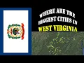 West Virginia Top 100 Cities 2024 Population Estimates