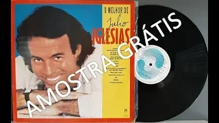 O Melhor de Julio Iglesias - (Vinil 1987) - Baú Musical