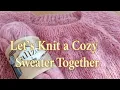 Knitting with Alize 3 Season My Best Mohair Sweater Tips
