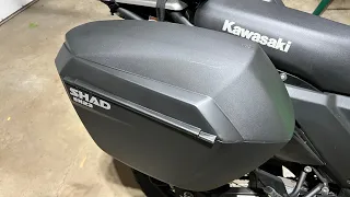 Shad SH23 Side Cases on a Gen 3 Kawasaki KLR650