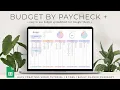 Budget By Paycheck Spreadsheet UPDATED Latest spreadsheet linked in description