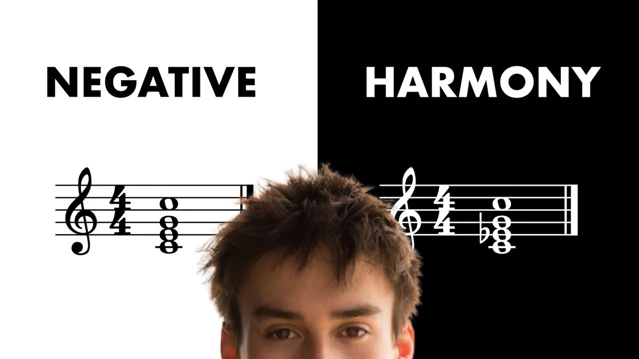 Negative Harmony | 1 Minute Music Theory