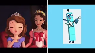 five compare sofia the first rise and shine