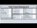 How to Create Fast Food Restaurant System in Microsoft Access - Part 3 of 3