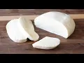 How to Make Mozzarella Cheese 2 Ingredients Without Rennet Homemade Cheese Recipe