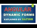 Angular How to create dynamic form in Angular Dynamic Forms
