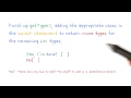 Code the ContentProvider getType Quiz - Developing Android Apps