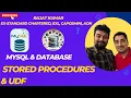 MySQL Tutorials for Beginners Stored Procedures UDF Hindi
