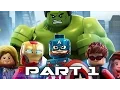 Lego Marvel Avengers Walkthrough Gameplay Part 1 - Ultron Game