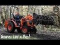 Grapple Like a Pro Tips Tricks Kubota B2601 Land Pride SGC0660