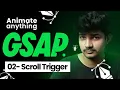 Master ScrollTrigger with GSAP Complete GSAP Course - Part 2