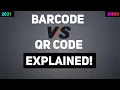 Bar Code vs Qr Code - Difference Between BarCode and QR Code Quick Explained Hindi 2021 TP