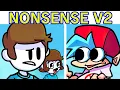 Download Lagu Friday Night Funkin' VS Nonsense V2 + Cutscenes | A Nonsensical Friday Night  (FNF Mod) (Funny Mod)