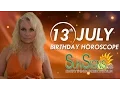 July 13th Zodiac Horoscope Birt ay Personality - Cancer