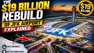 The 19 Billion Rebuild of JFK Airport Explained Infra