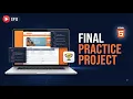 HTML Full Course 2027 Episode 8 Complete Web Page Practice Project for Beginners