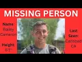 MISSING MARINE BAILEY CAMERON