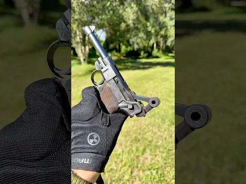 Luger P08 in Slow Motion