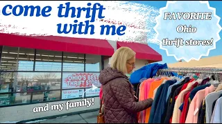 Come Thrift with Me FAVORITE Ohio Thrift Stores Huge Thrift Haul